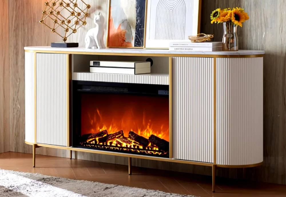 corner fireplaces electric